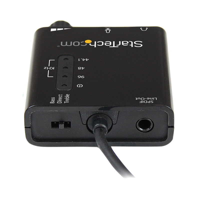 StarTech ICUSBAUDIO2D USB Stereo Audio Adapter External Sound Card